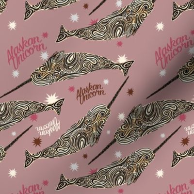 Alaska Unicorn Pink Narwhal