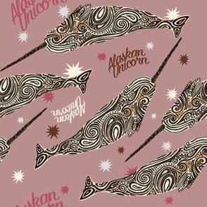 Alaska Unicorn Pink Narwhal