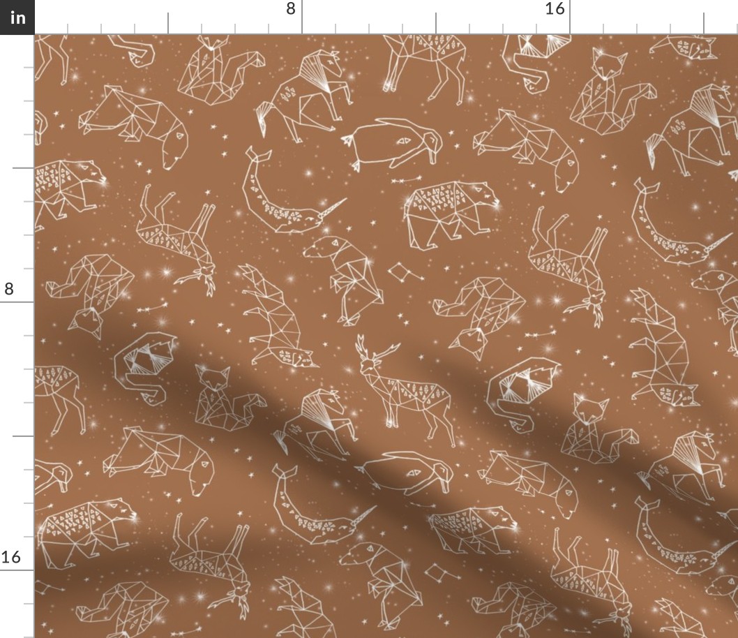 constellations fabric - baby bedding fabric, baby wallpaper, earth toned nursery, gender neutral, muted tones - 2020 colors  - pine