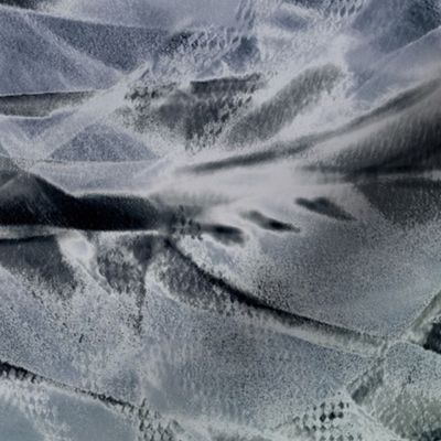 abstract_blue-gray crinkle