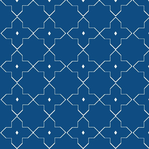 Moroccan Tile in 2020 Classic Blue