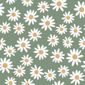 White Floral Wrapping Paper - 20 Sheets - LO Florist Supplies