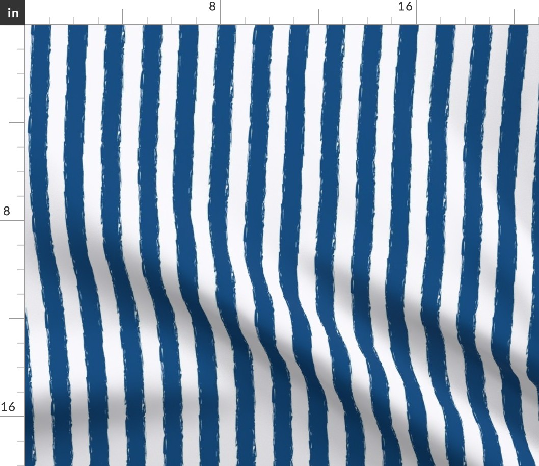 Classic Blue and white Stripes Pantone 2020