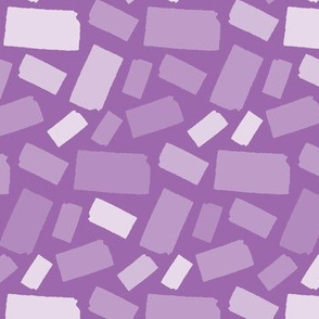 Kansas State Shape Pattern Purple and White