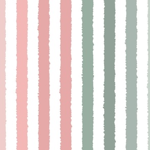 Pastel hand drawn stripes on white