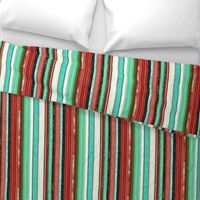 Retro Christmas Holiday Stripe 1 - textureterry