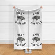 27x36: baby buffalo