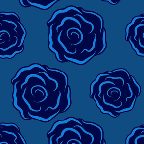Just Roses classic blue inline 