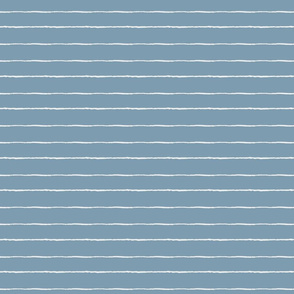 stripe fabric - stripes fabric, thin stripes fabric, painted stripe fabric - dusty blue