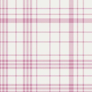 vintage rose plaid check fabric - tartan fabric, baby fabric, baby bedding, baby swaddle fabric 