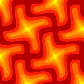 Lava Funky 70s Twisted Magma Nature Element