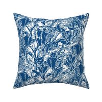 Emerging Flowers | Classic Blue | Small