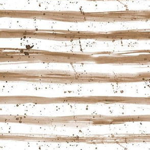 Boho neutral painted stripes and splatters ★ beige brush stroke horizontal stripes for modern home decor, bedding, nursery
