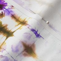 shibori violet and gold