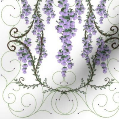 wisteria framed