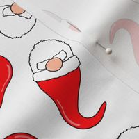 tomte swedish christmas gnome on white