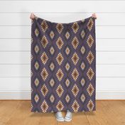 Woven Purple Aztec