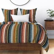 serape southwest stripes - earth (90) -  LAD19BS