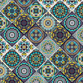 Tile repeat pattern