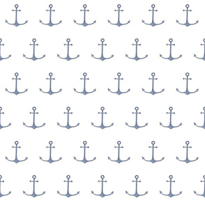 Anchor Blue Watercolor Pattern Medium