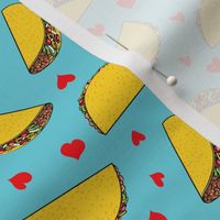 I love tacos - blue - Taco Valentine - Valentine's Day - LAD19