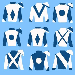 Jockey Silks, Classic Blue Pantone 2020