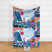 Abstract Landscape Wallhanging