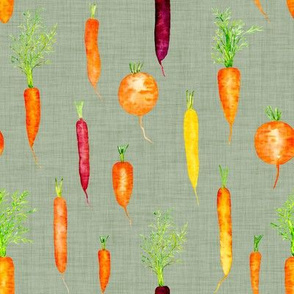 Organic Carrots // Sage Ash