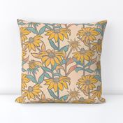 Art Nouveau Black-eyed Susan