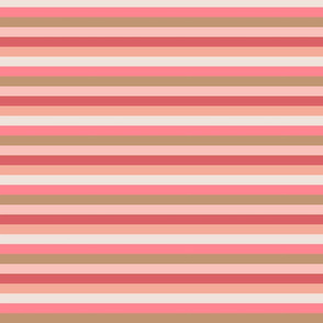 Pink and Gold stripe