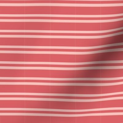 Pink and Red Stripe