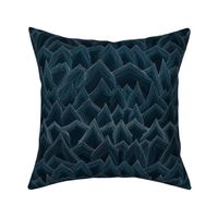 Stitch Mountains Blue