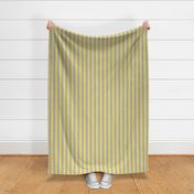 WHMS -Minimalist Daisy Stripes in Yellow, White and Grey - 1 Inch stripes