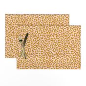 Whimsical Leopard Pattern (gold-peach) 9”