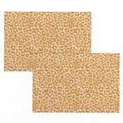 Whimsical Leopard Pattern (gold-peach) 9”