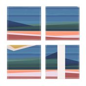 Color Block Abstract Landscape - One Yard