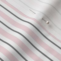 Pink, Gray, and White Stripes 