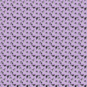 Husky puppies 2x2 lavender
