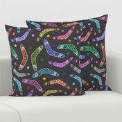 Boomerang Boogie Celebration! #1 - charcoal grey, large 