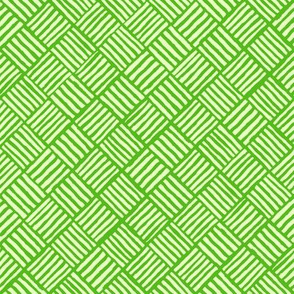 Diagonal Weave Tropical Green