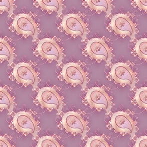 PAISLEY- MAUVE