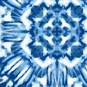 Pantone Blau mandala blue wash