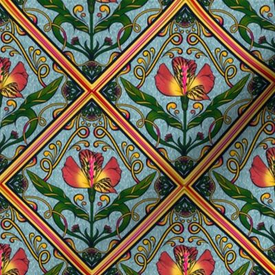 Flowery Tile 10