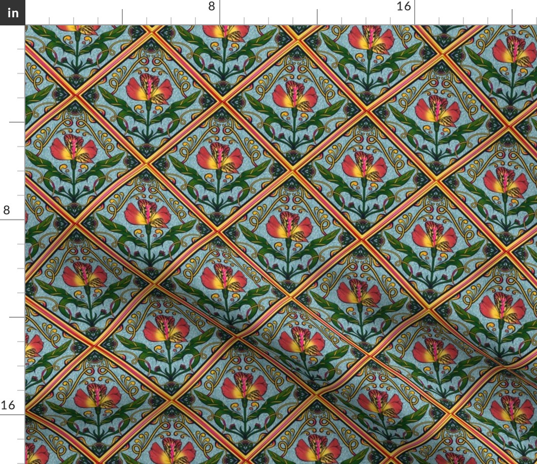 Flowery Tile 10