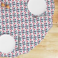 Patriotic Red, White, and  Blue Color Block Arrows