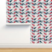Patriotic Red, White, and  Blue Color Block Arrows