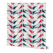 Patriotic Red, White, and  Blue Color Block Arrows