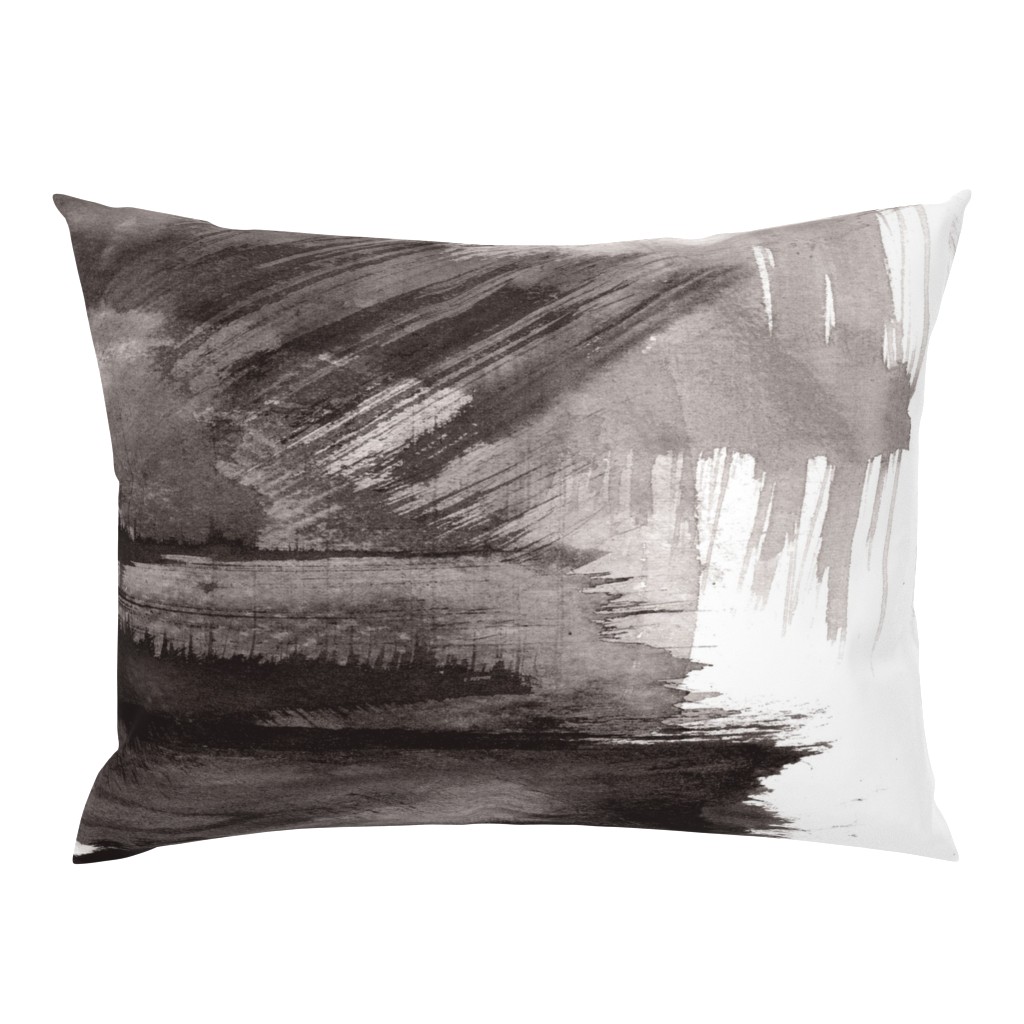 Ink Wash Landscape Wall Hanging