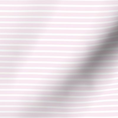 Blush Pink and White Stripes