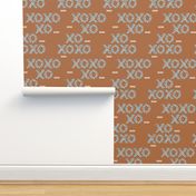 Sweet love and kisses leopard animal print xoxo text design valentines day boys mint brown